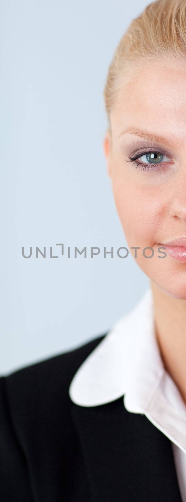abstract view of a Confident business woman by Wavebreakmedia