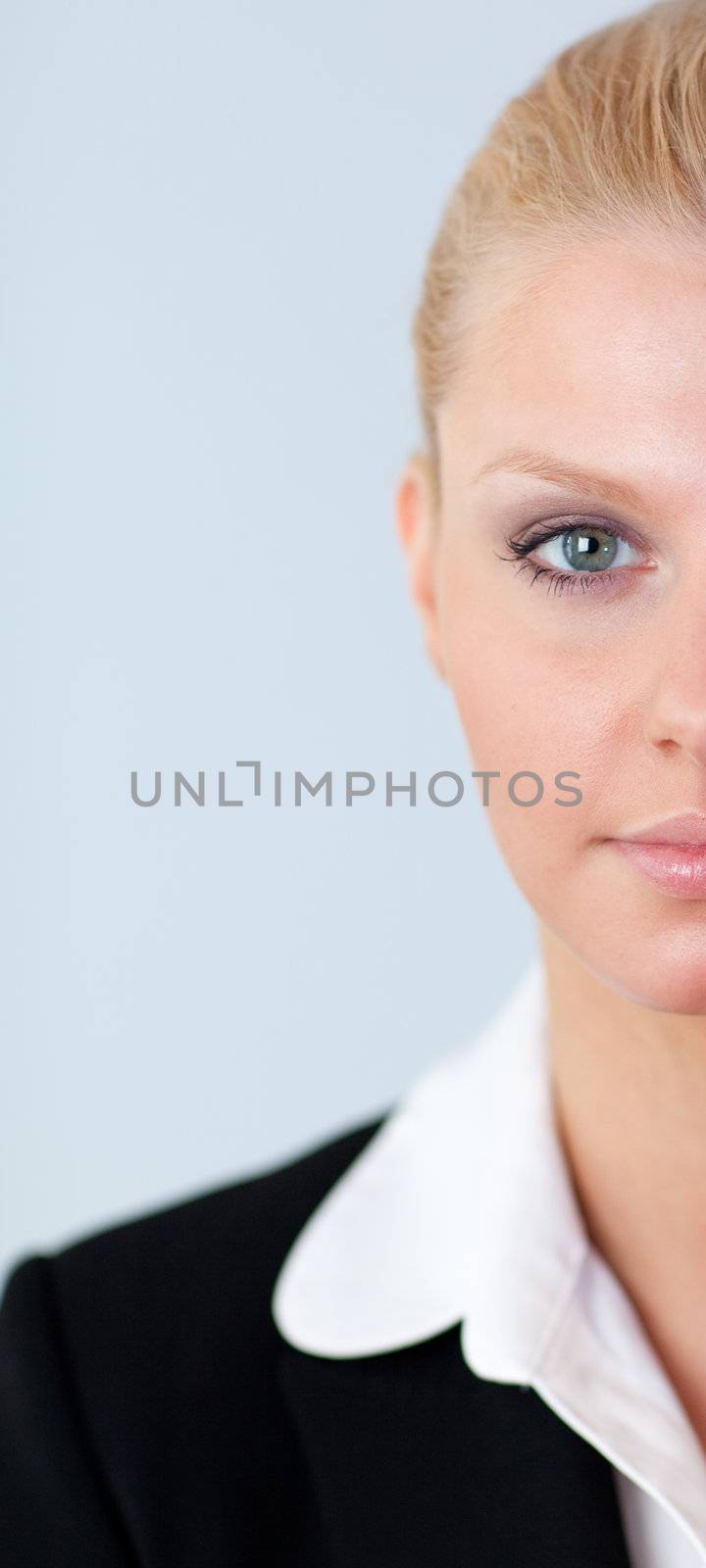 abstract view of a Confident business woman by Wavebreakmedia