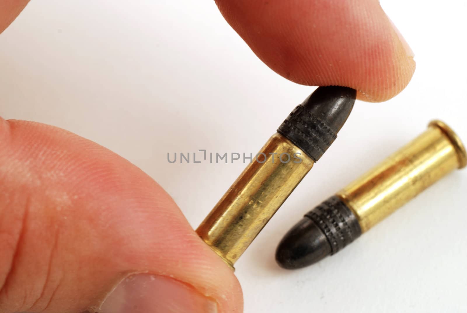 stock pictures of bullets for use in a rifle or gun