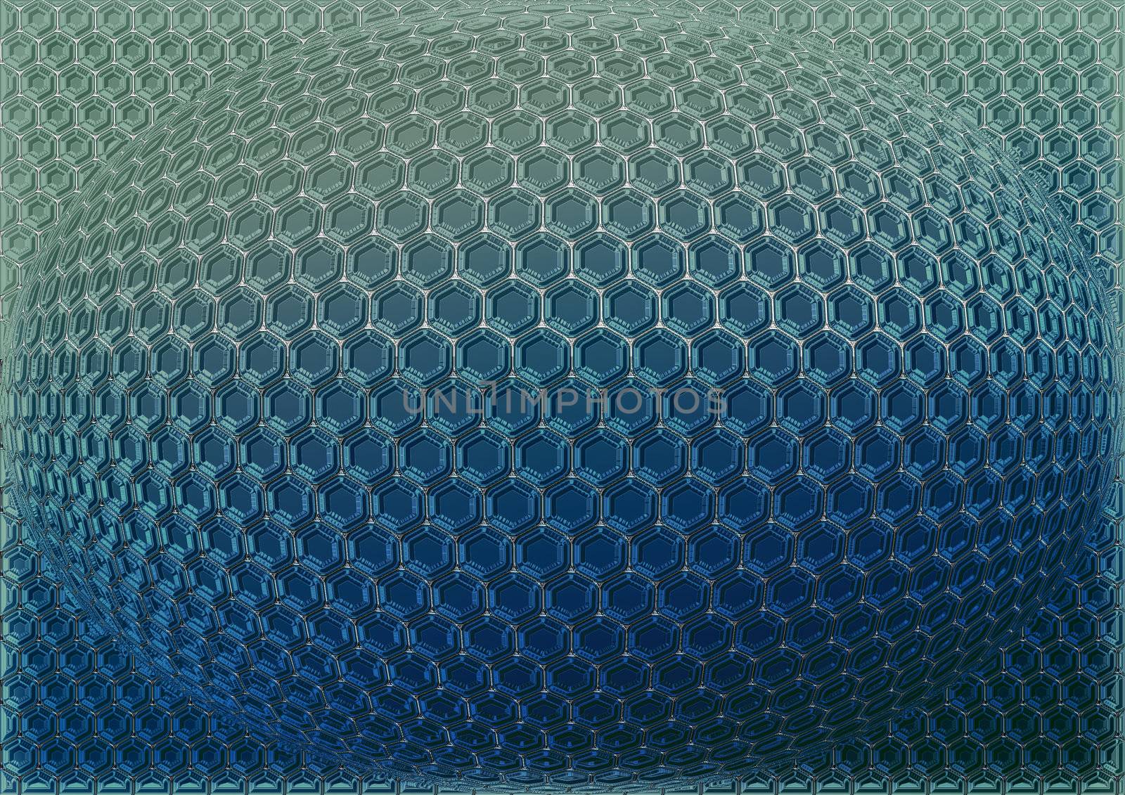 Abstract background in the form of honeycombs