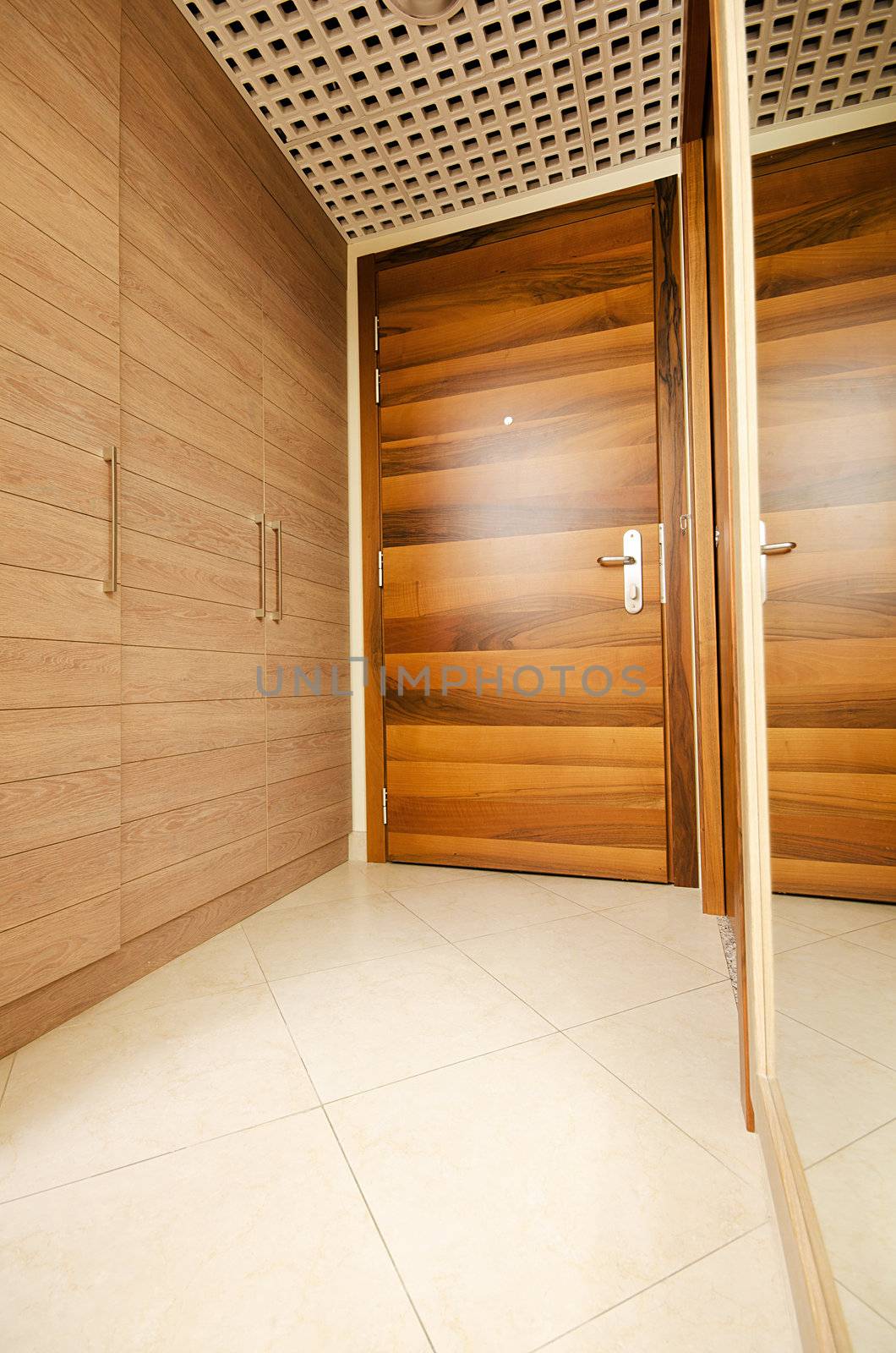 Door in the modern interior by Elnur