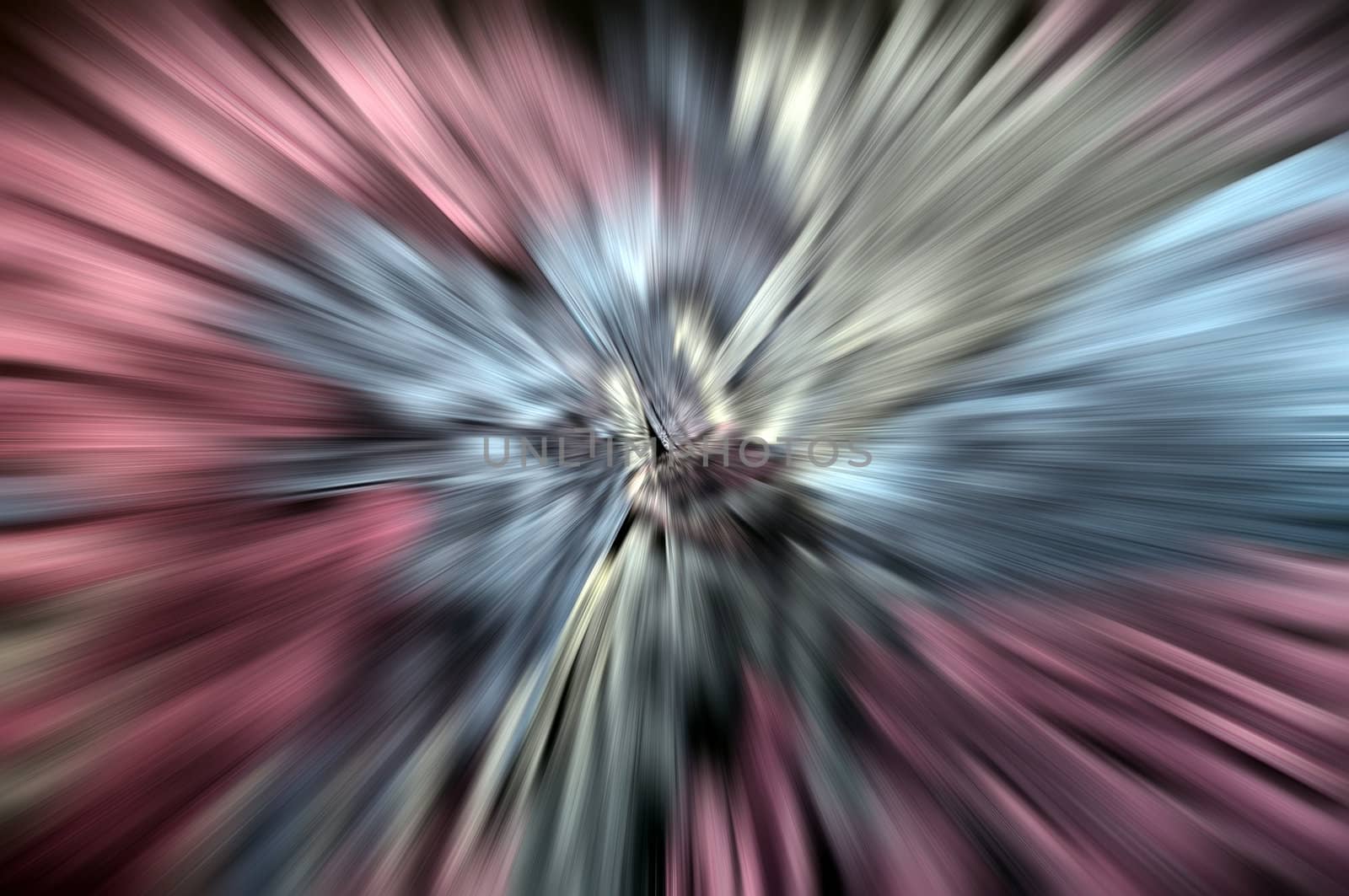 Abstract background of motion colorful rays