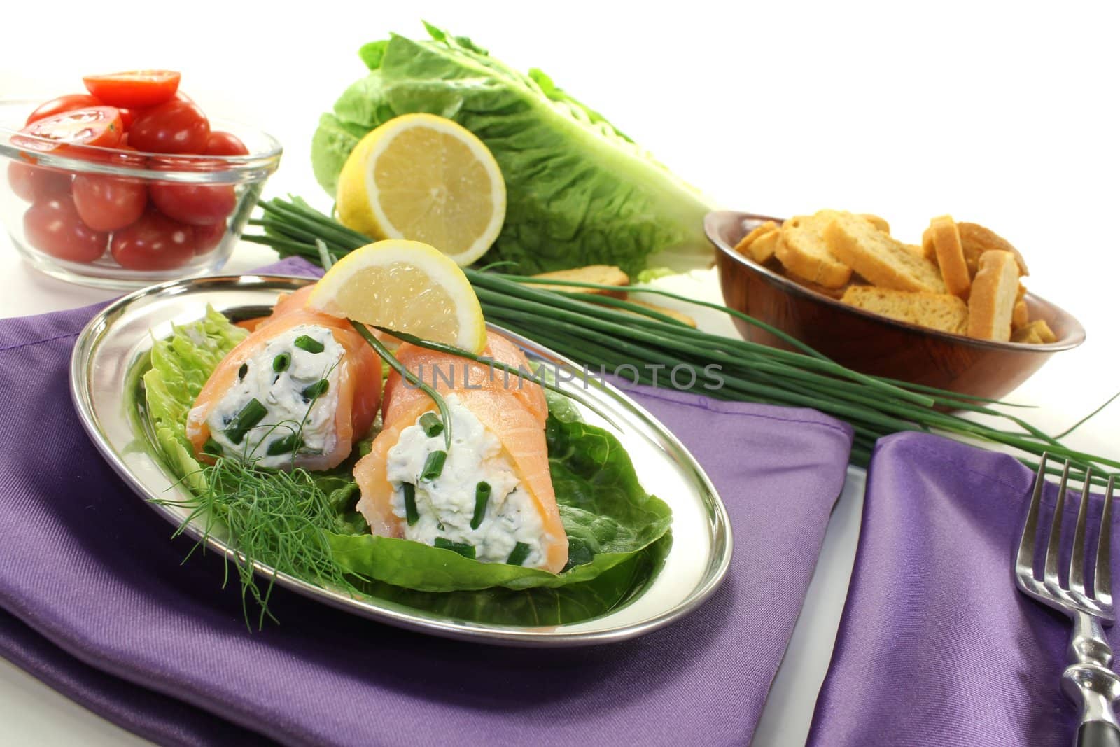 Salmon rolls by discovery