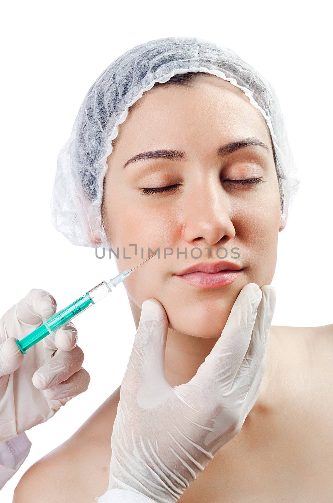 Woman under the plastic surgery by Elnur