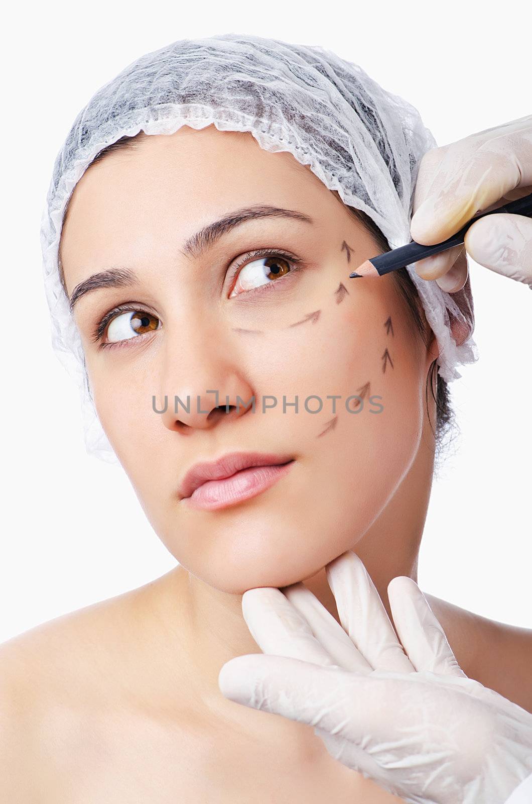 Woman under the plastic surgery by Elnur