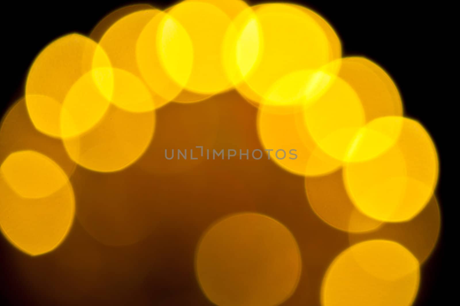 circle defocus of light