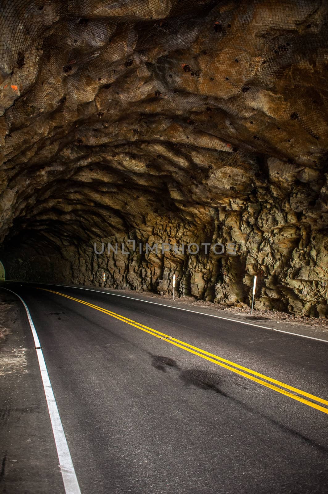 mountain tunnel entrance by digidreamgrafix