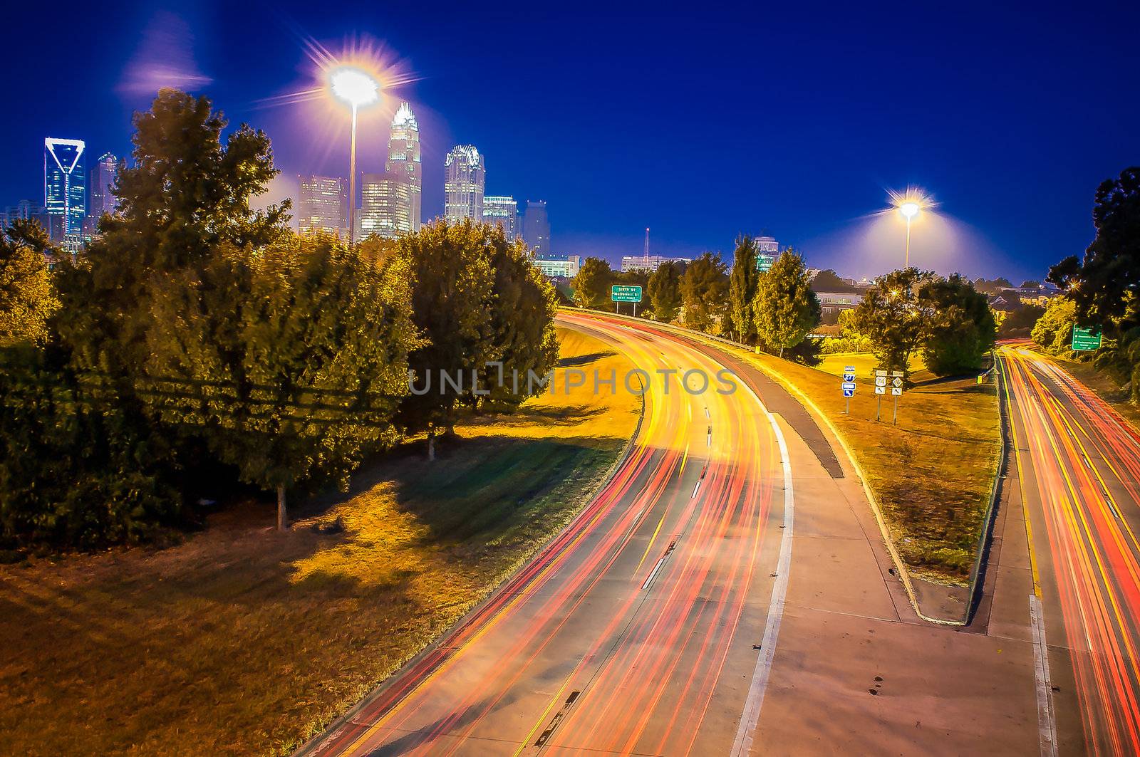 charlotte north carolina by digidreamgrafix