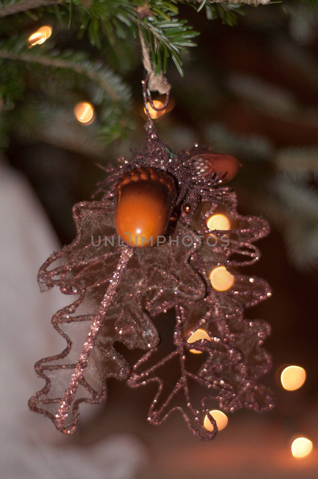 Sparkly christmas tree ornamets and decorations by digidreamgrafix