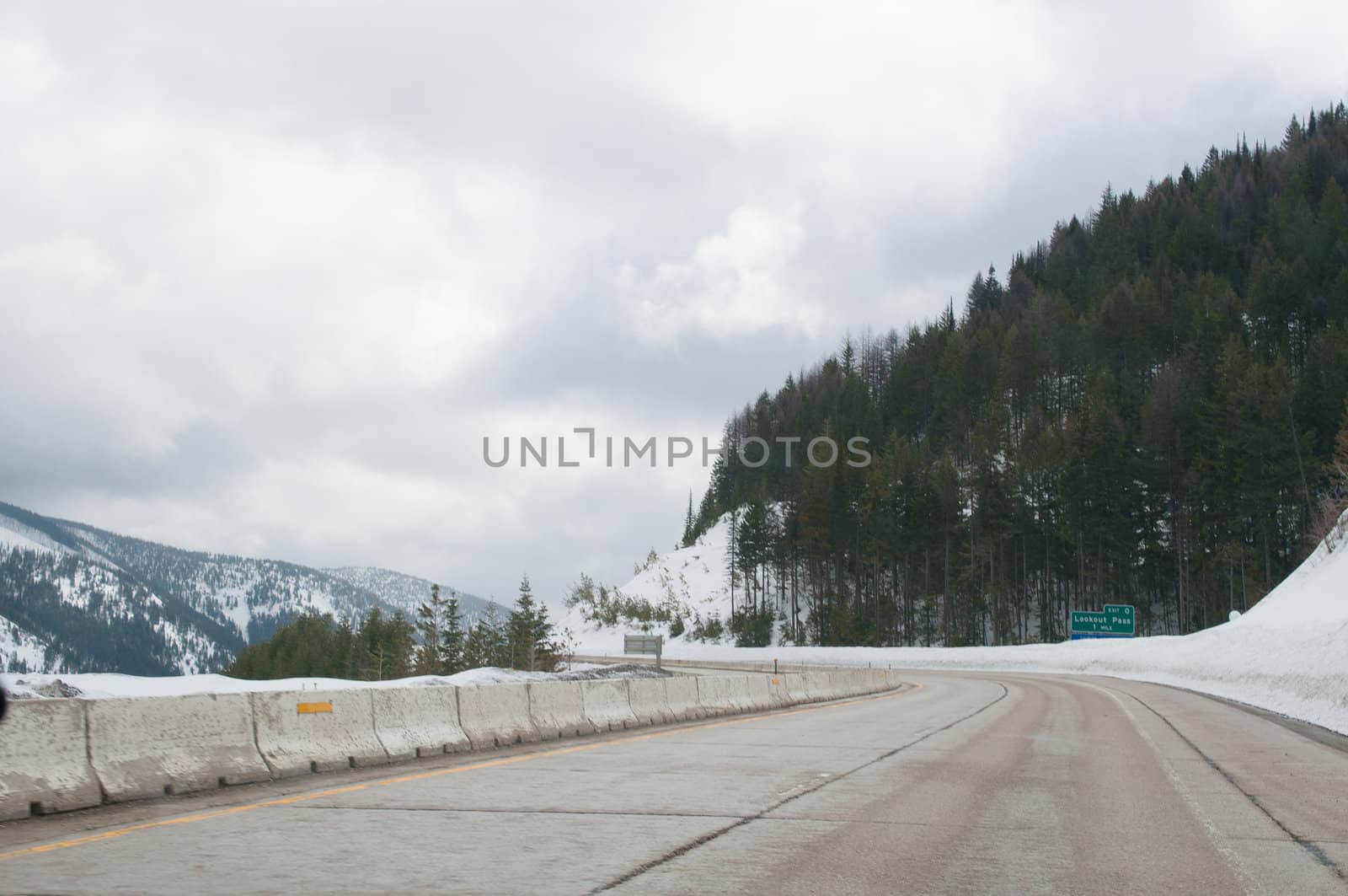 highway through rocky mountains by digidreamgrafix