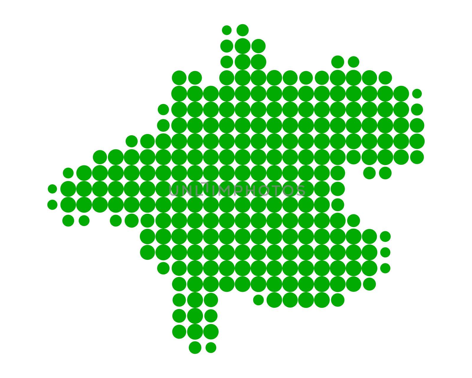 Map of Upper Austria