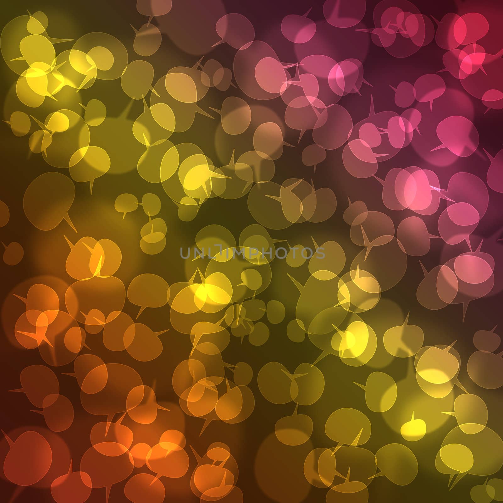 Shiny comment bokeh light background 