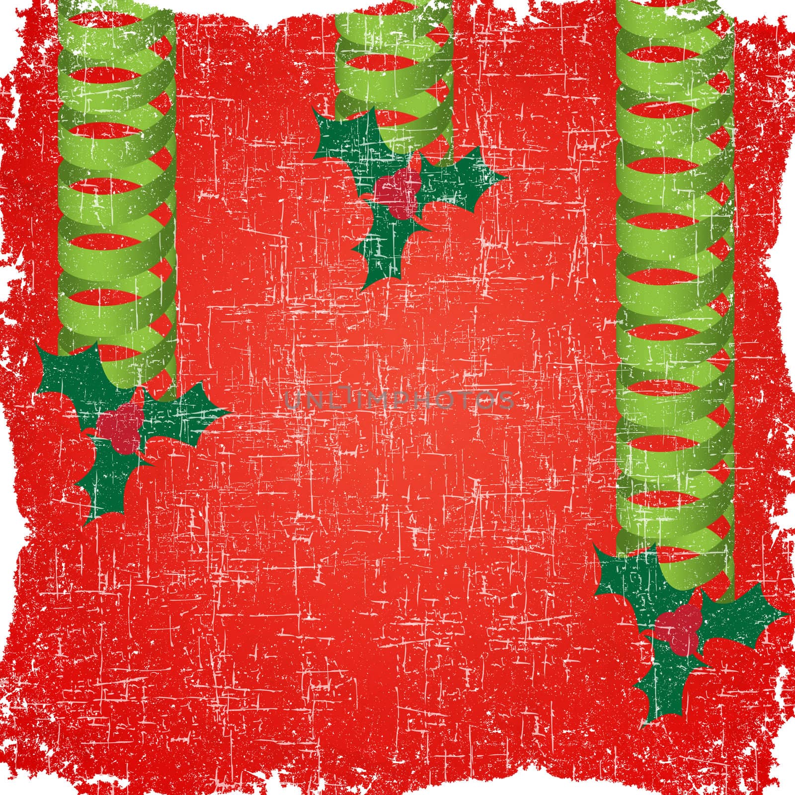Old paper of christmas background and pattern