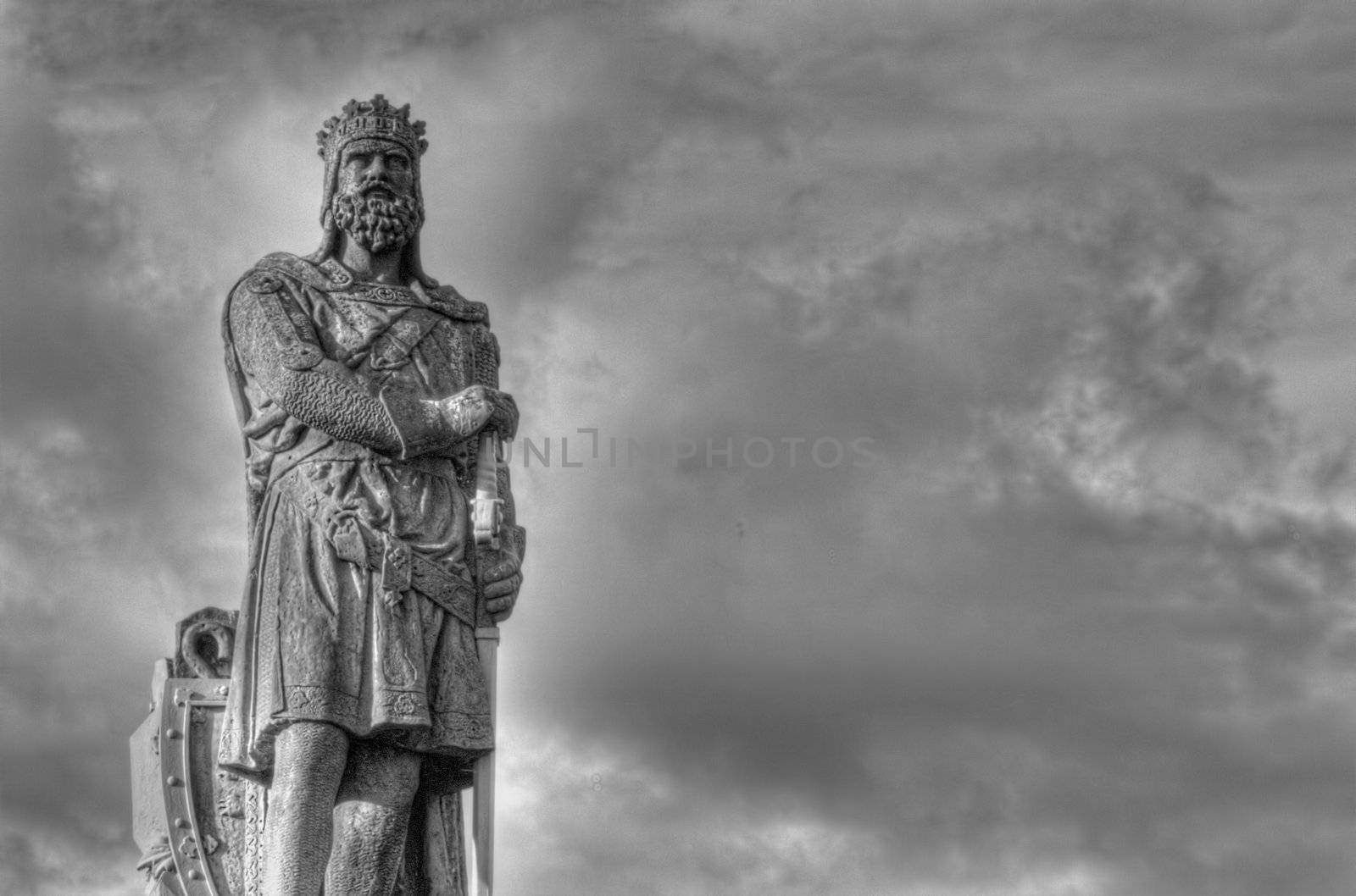 Robert The Bruce Statue, Stirling Castle Scotland