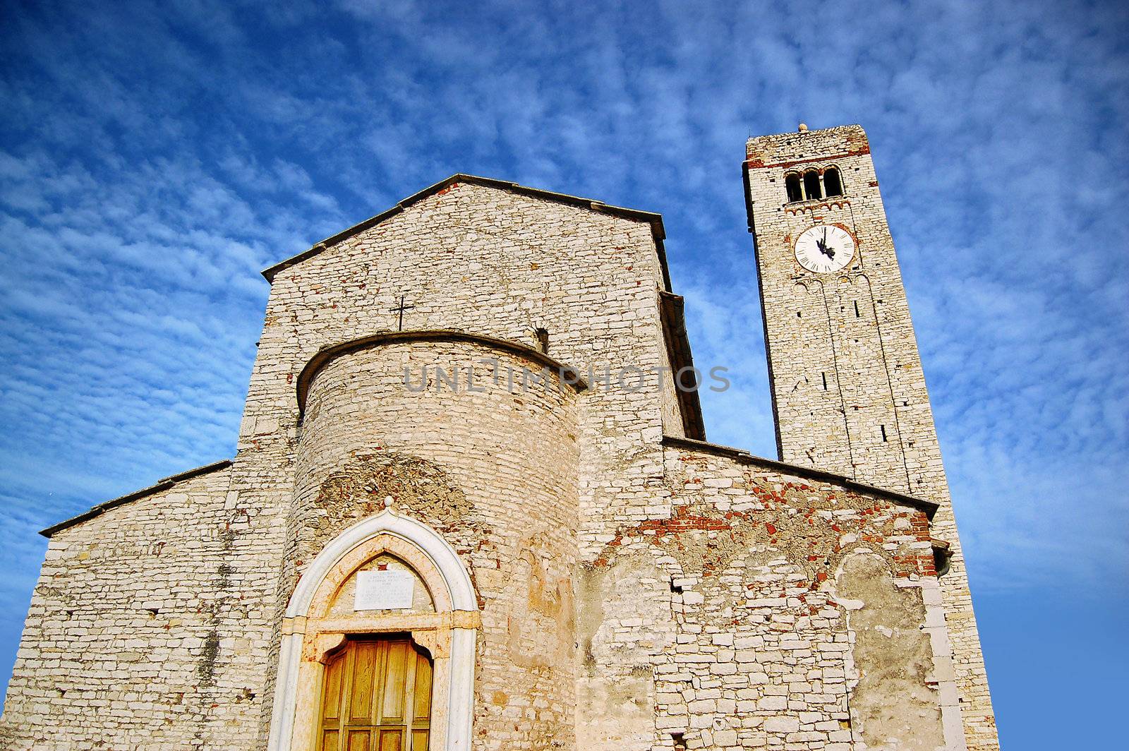 Interesting example of romanesque architecture in Valpolicella - Verona Italy