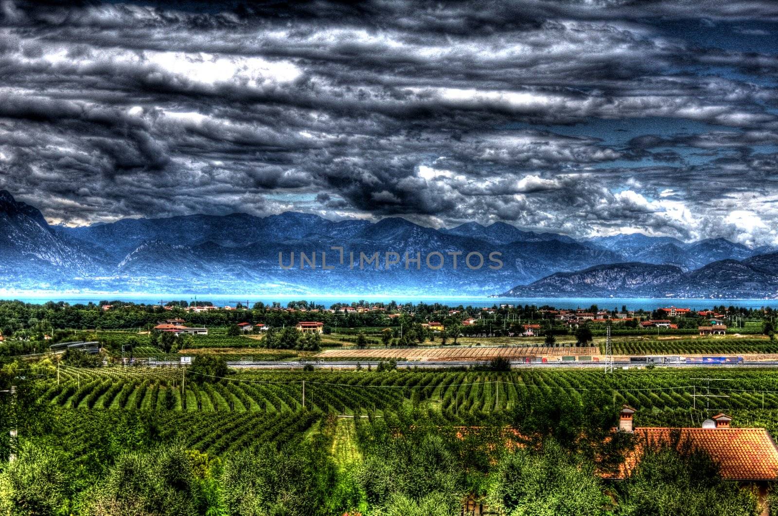 Garda Lake Verona Italy