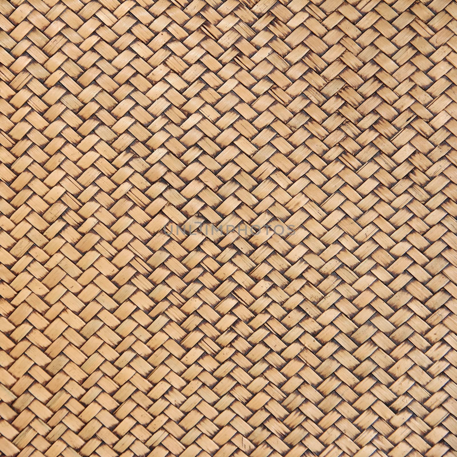 Native Thai style bamboo wall