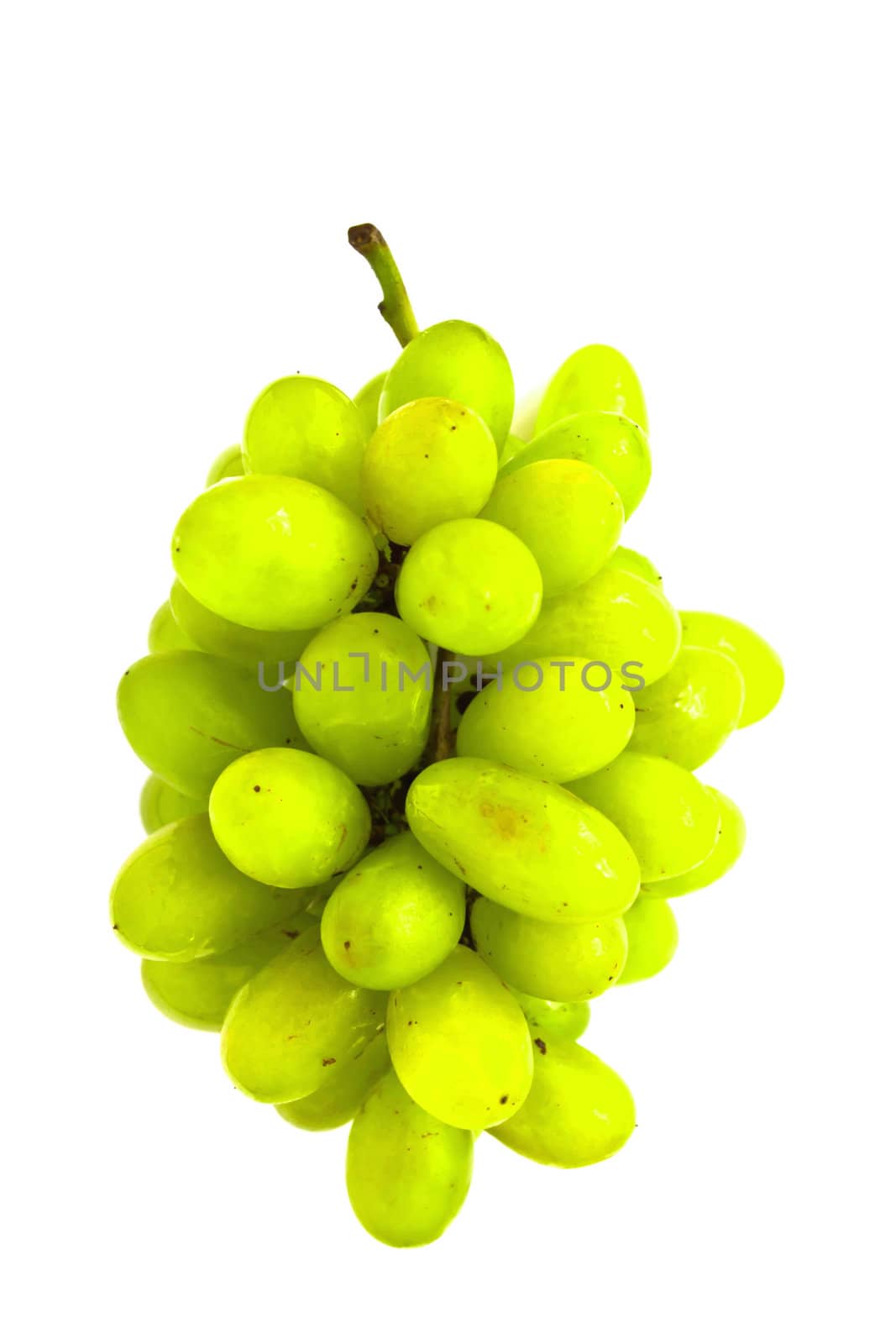 Grape on a white background by Thanamat