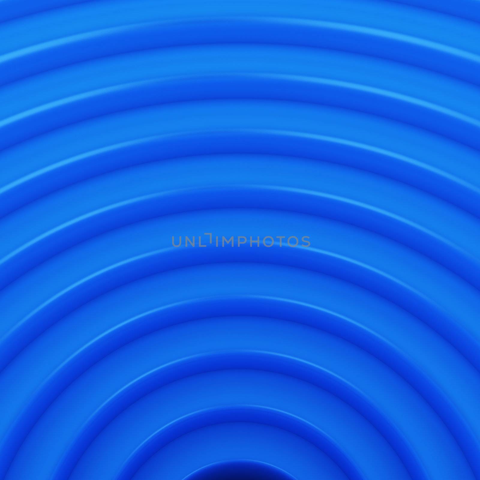 Blue arcs design, geometric background