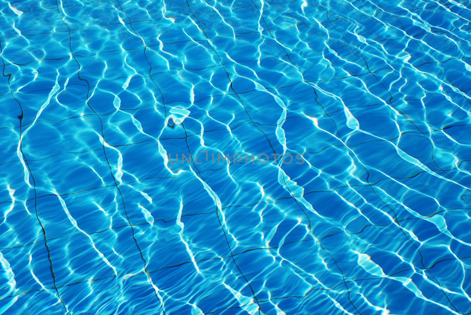 Tropical pool close up background