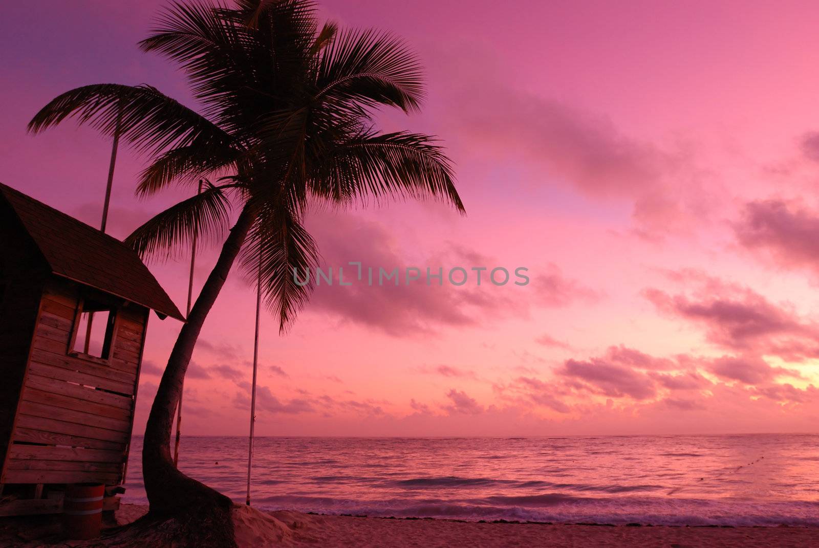 Caribbean sunset by haveseen