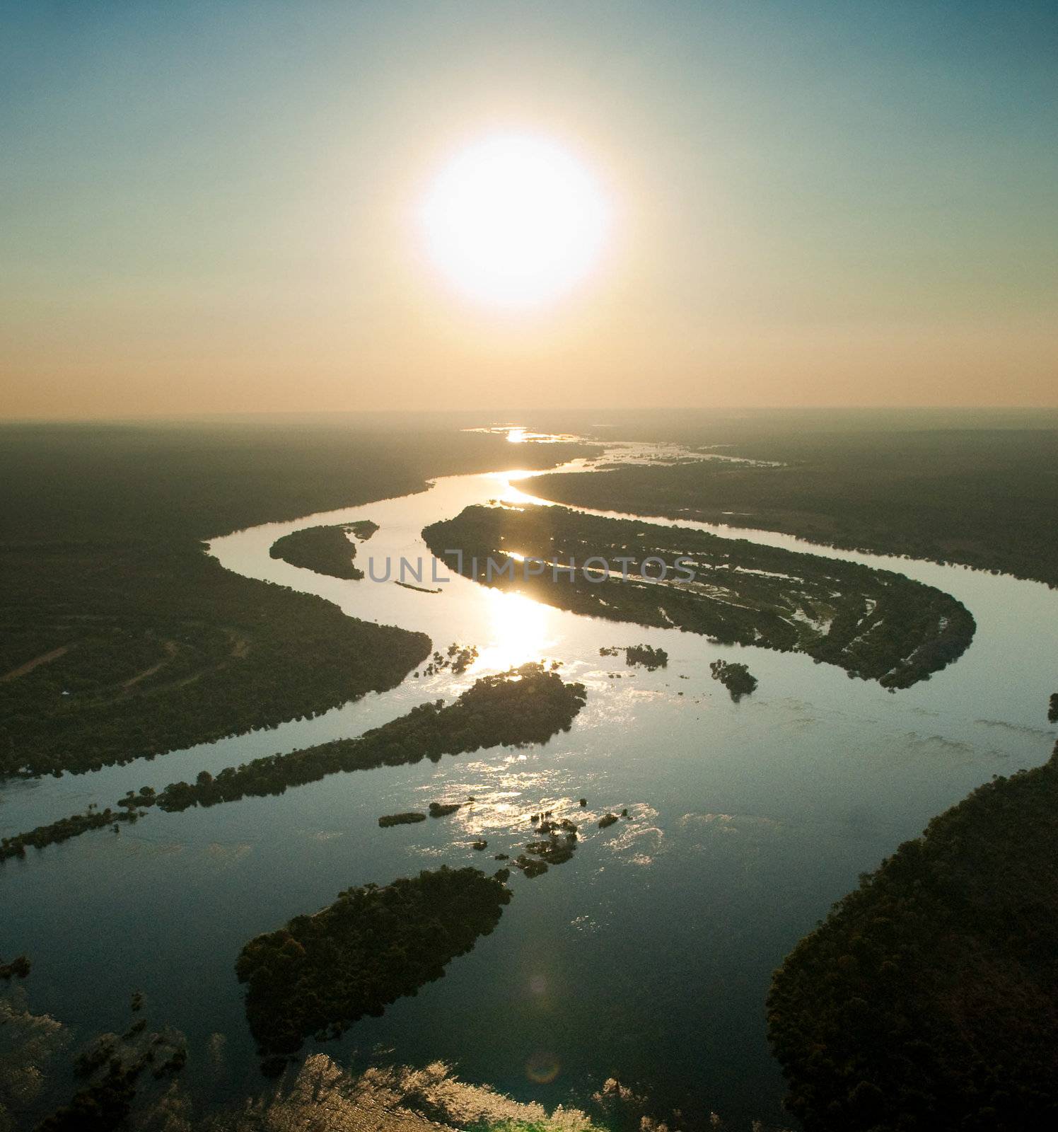 Zambezi River from the Air by edan