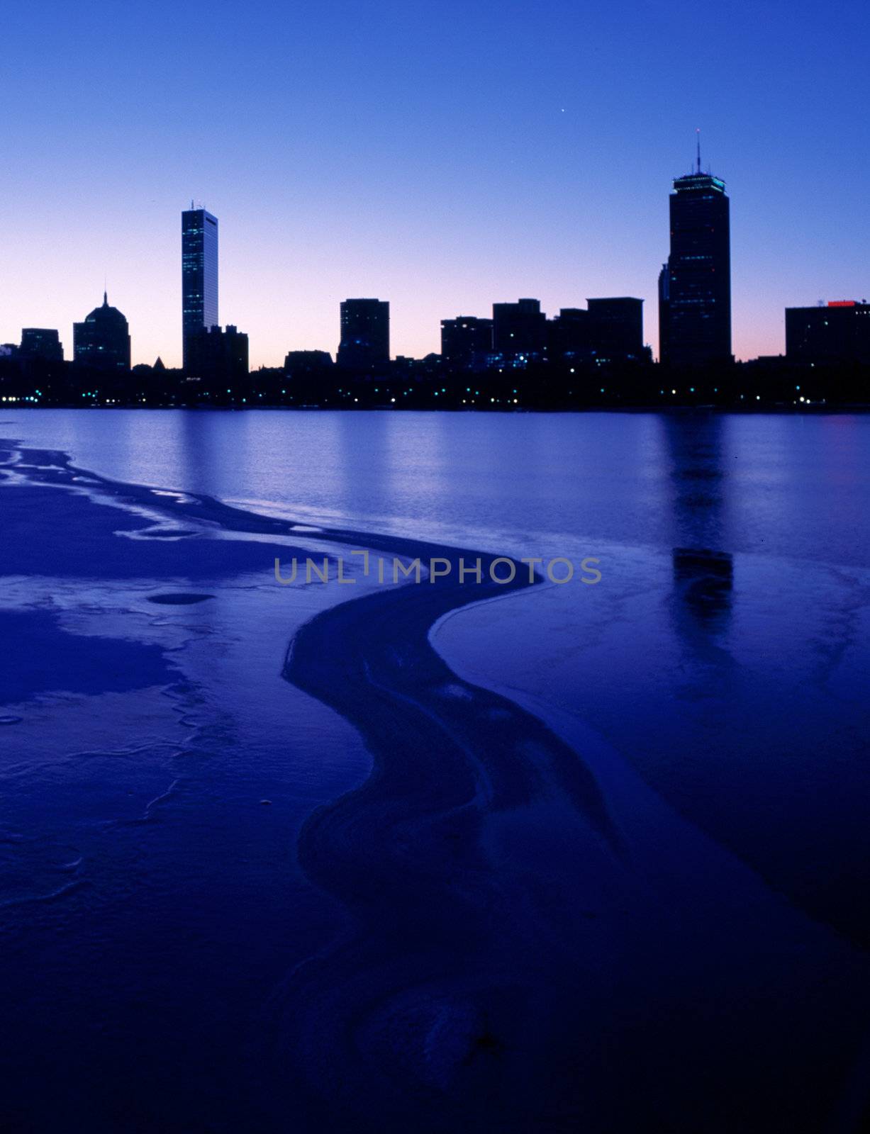 Boston Back Bay at dawn by edan