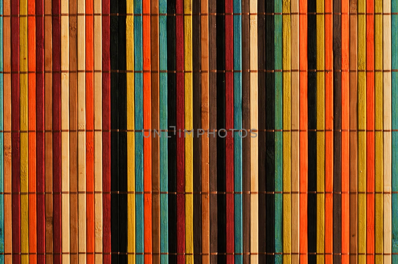 An abstract image of vertical colored bars.