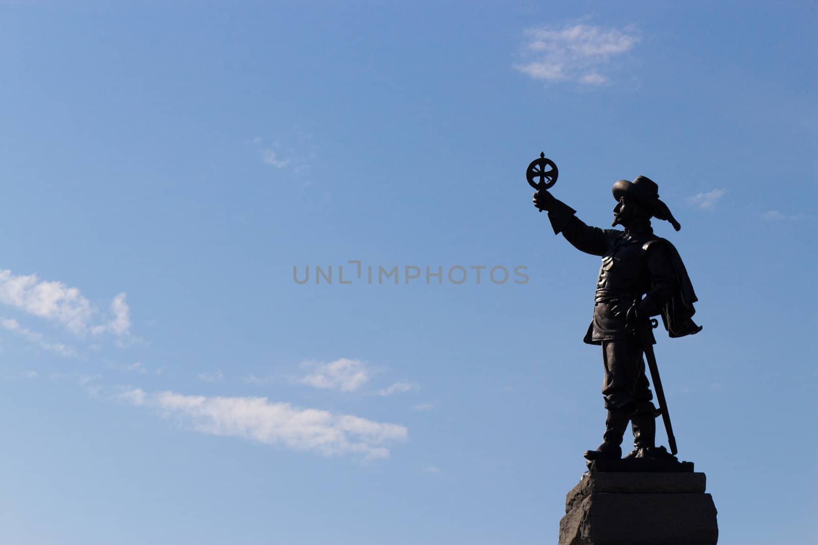 Champlain Statue in Ottawa, Canada