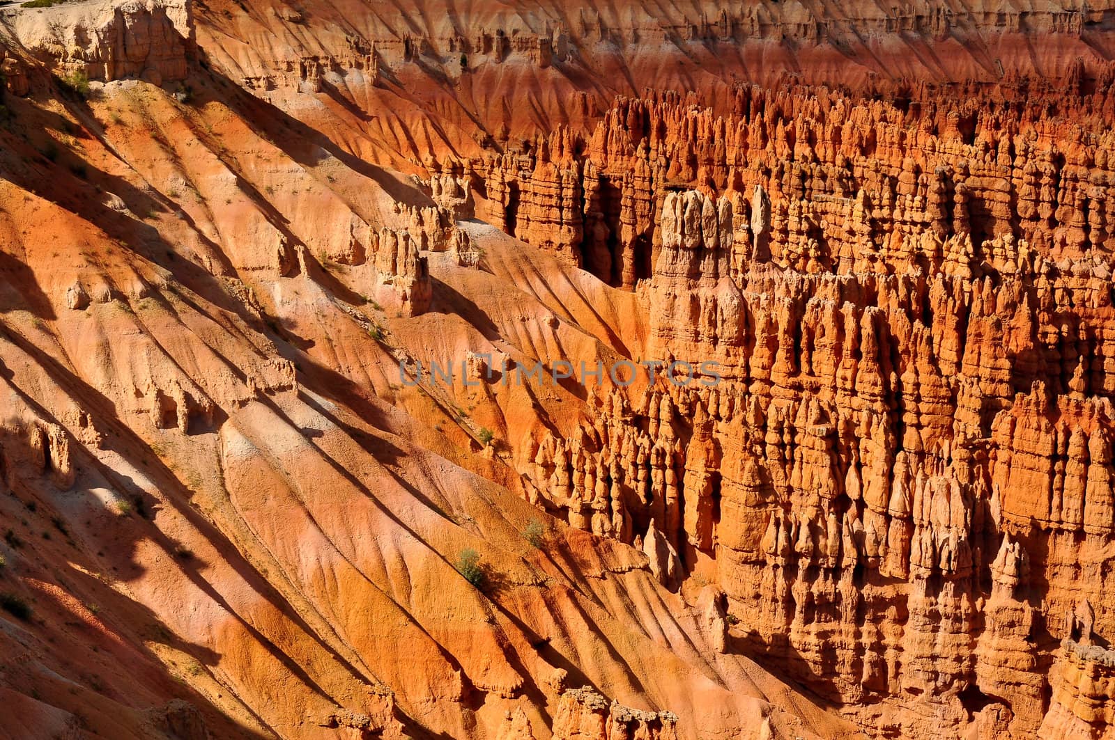 Bryce canyon mountains detail view by martinm303