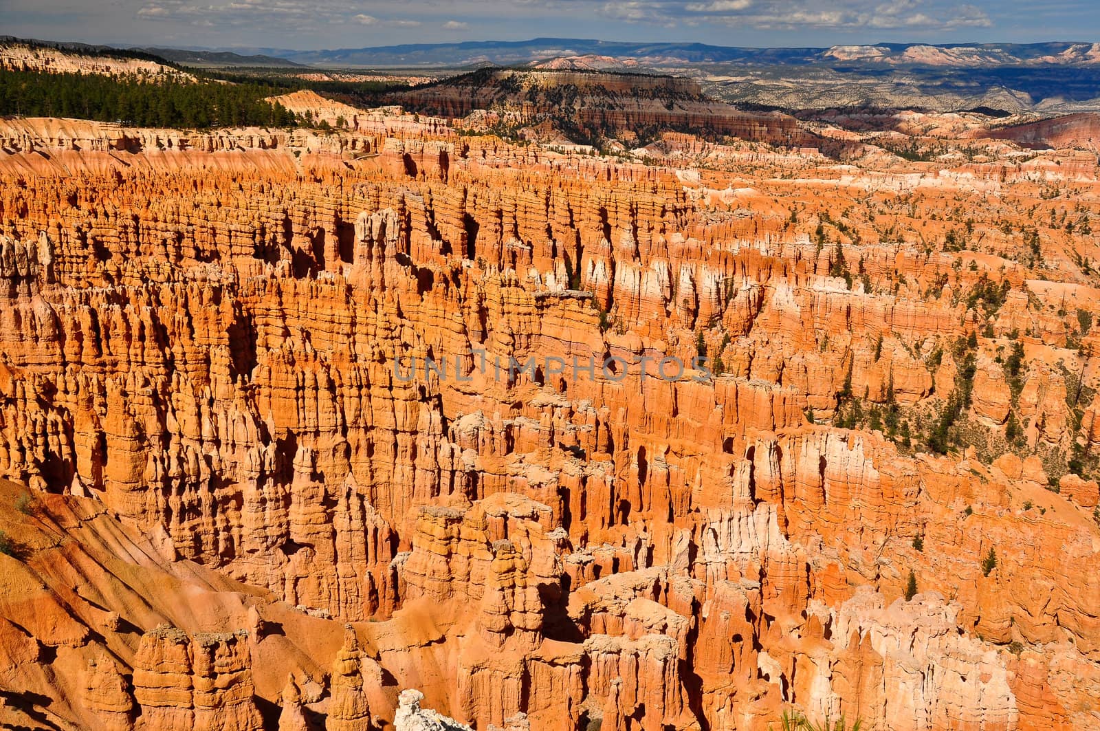 Bryce canyon mountains landscape view by martinm303