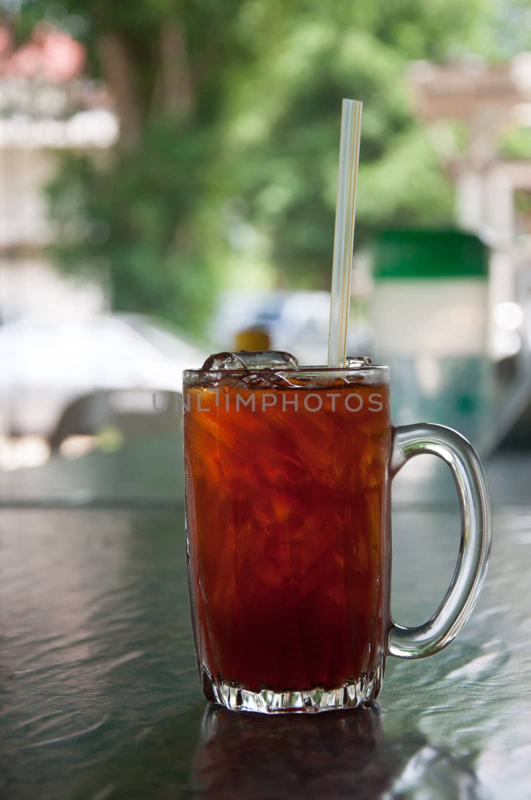 cold drink black tea by ngarare