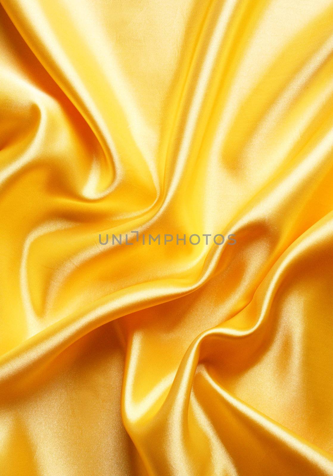 Smooth elegant golden satin can use as background 