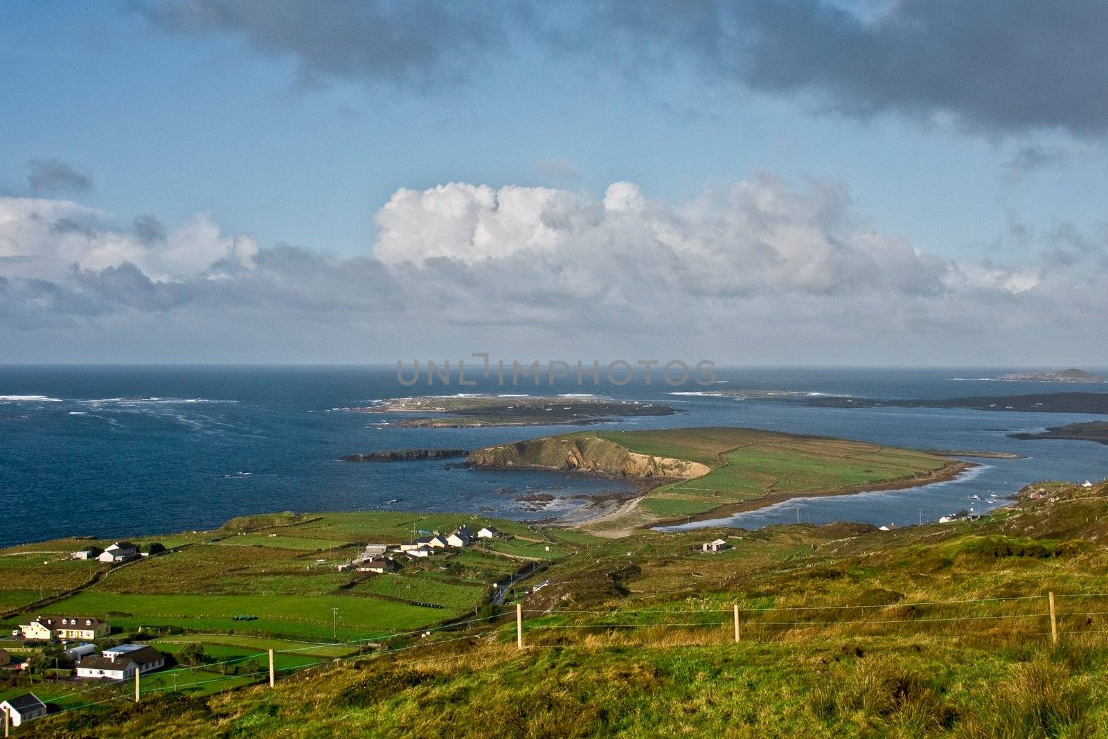 Landscape in Dingle Peninsula, county Kerry, Ireland