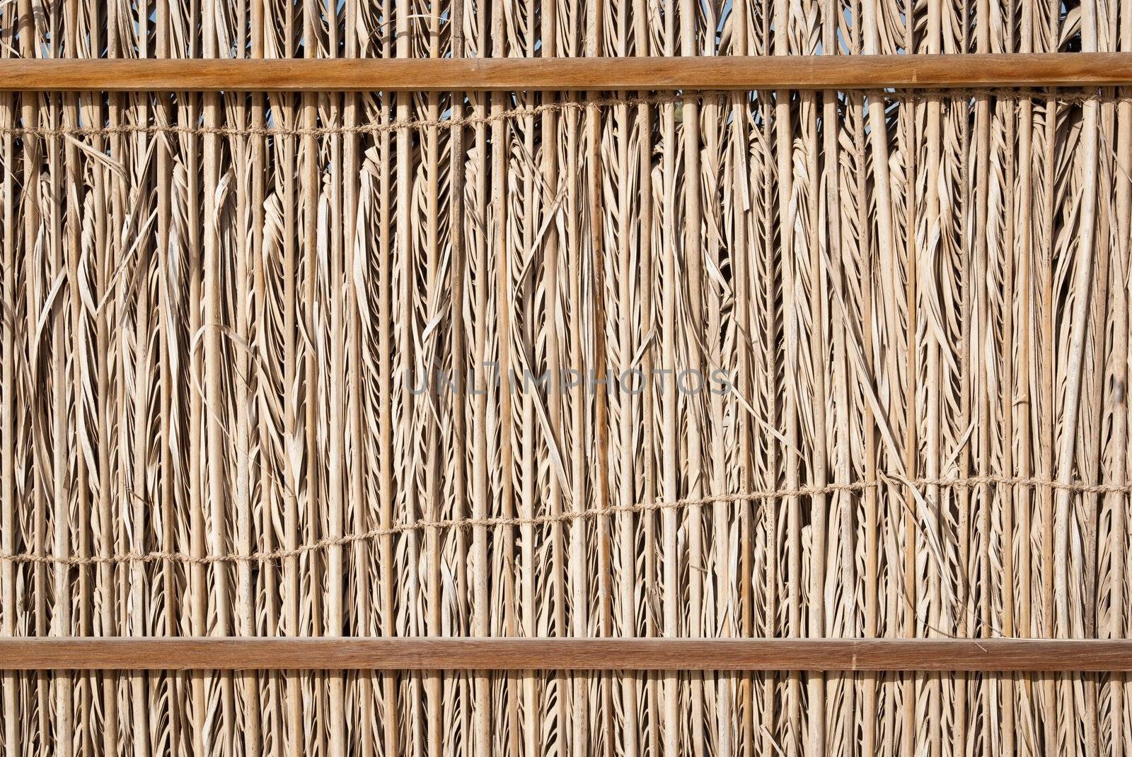 Dry wooden fence material useful for background