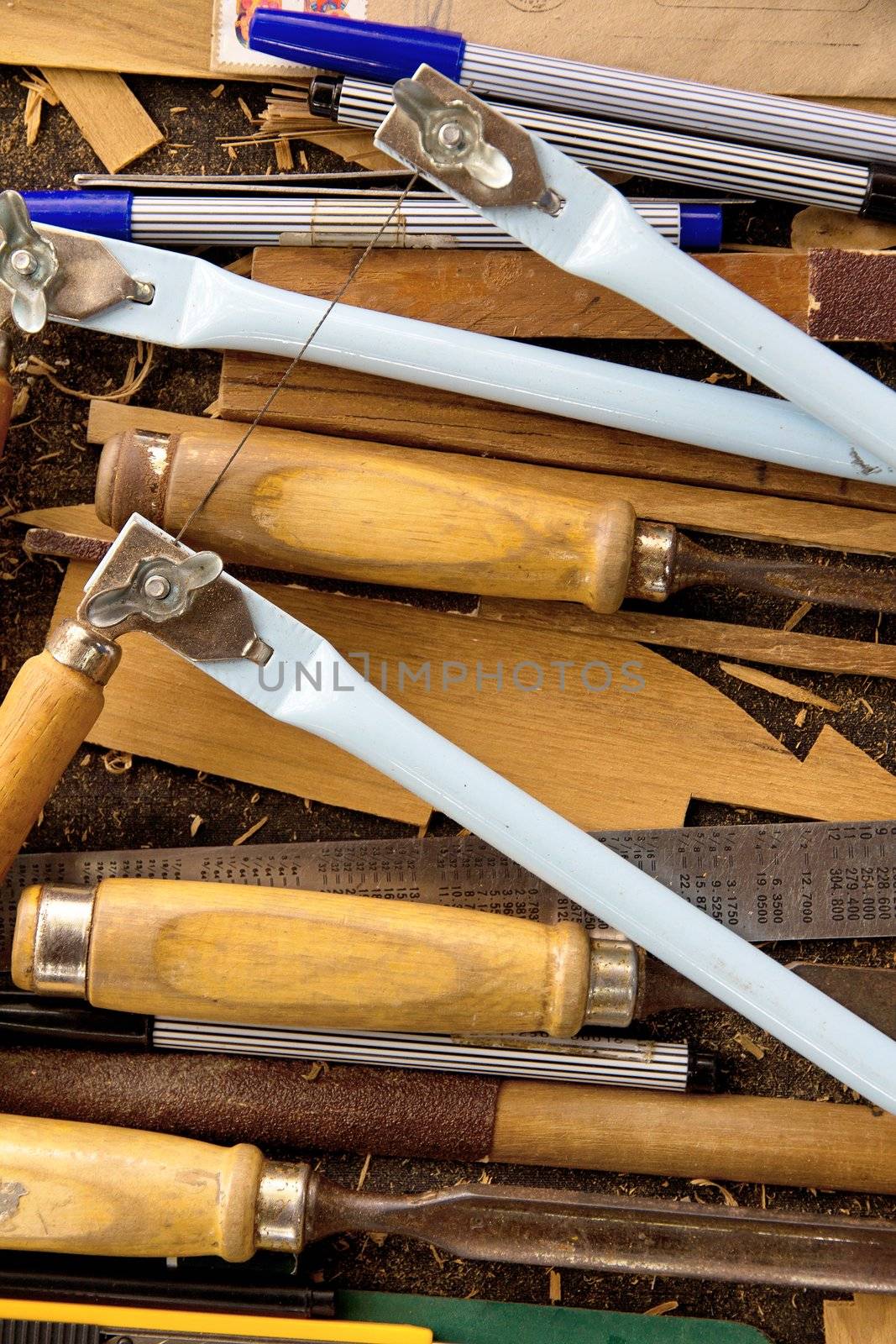 tools-woodcraft background by ponsulak