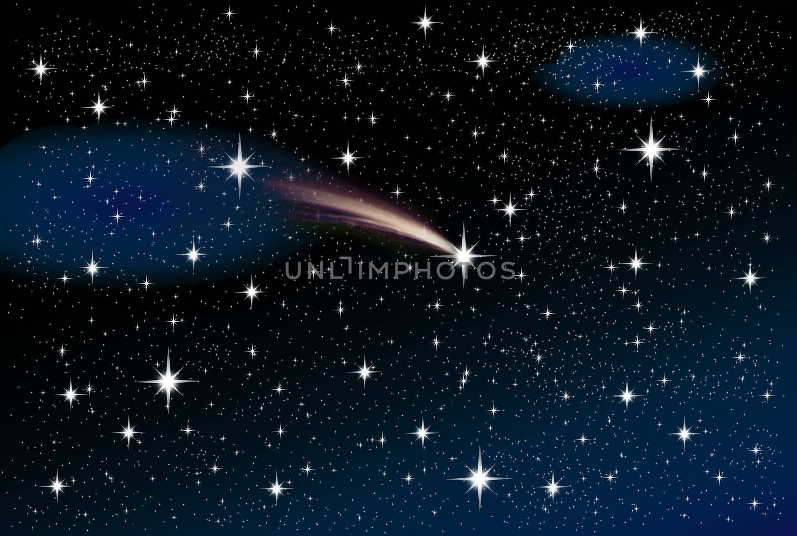 shooting star by 26amandine