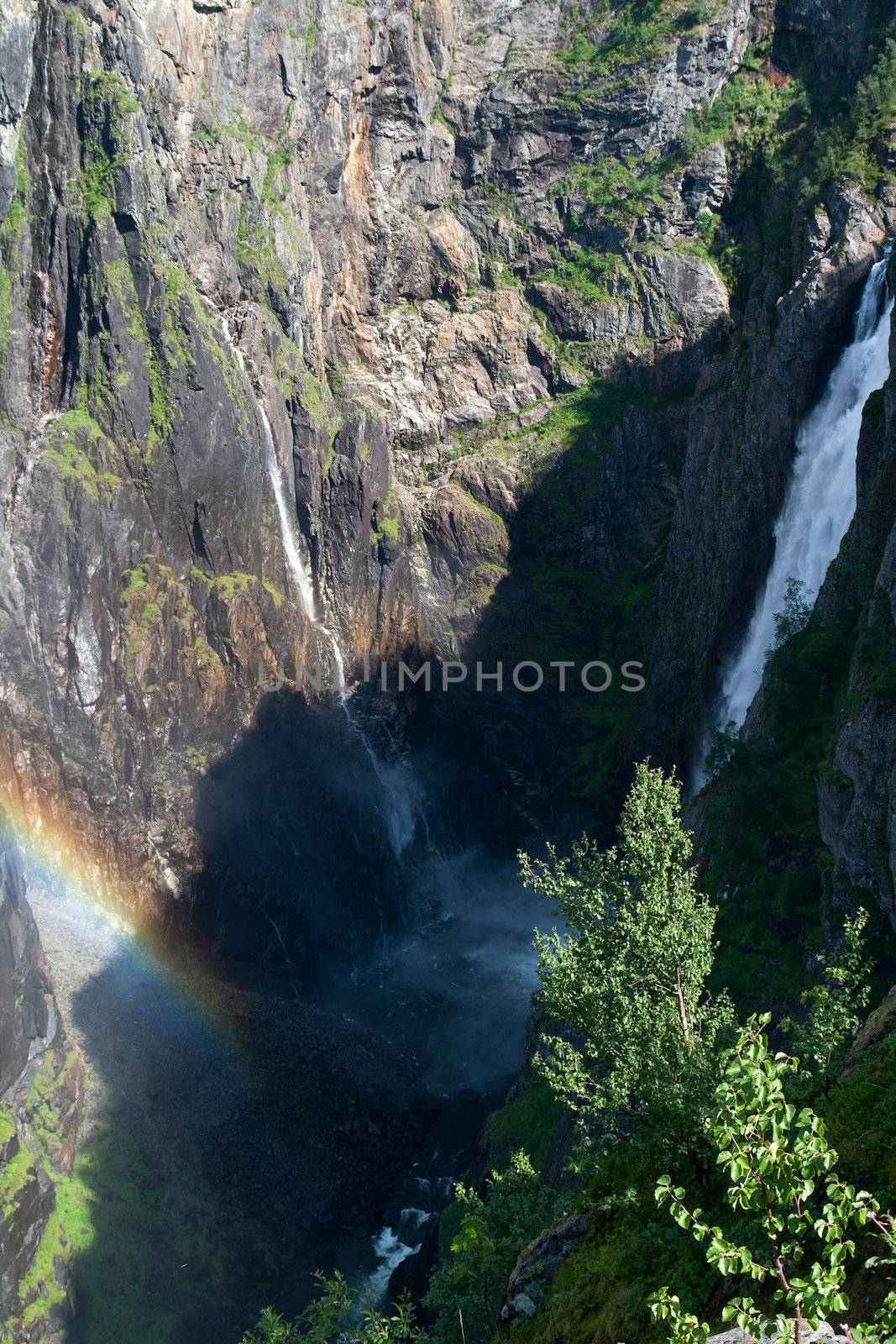 Rivers and waterfalls in Norway