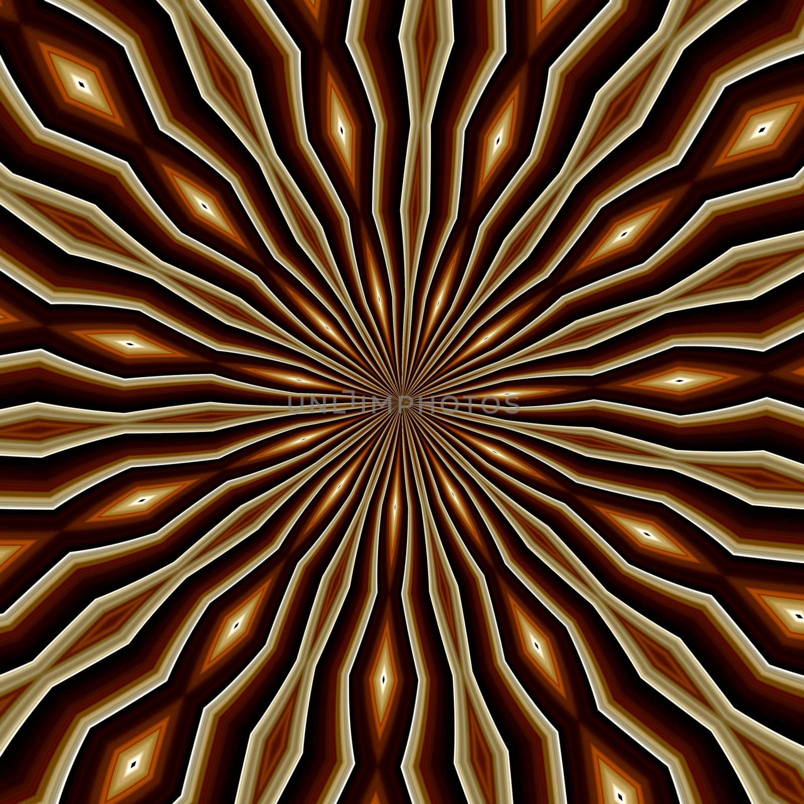 Abstract background illustration with lines starting from the center