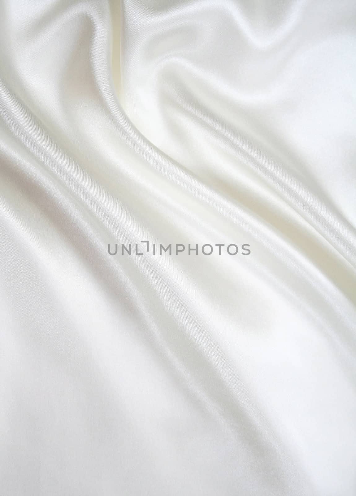 Smooth elegant white silk as background  by oxanatravel