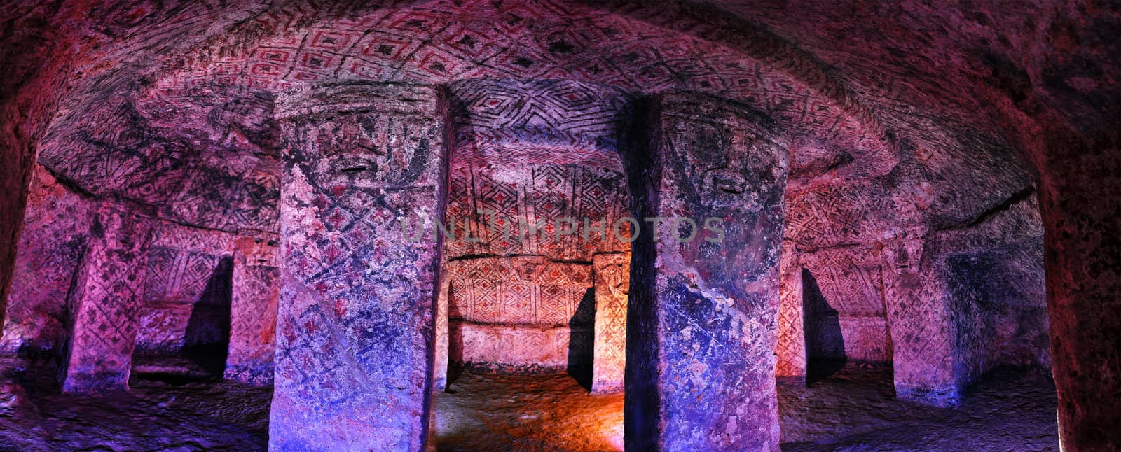 A tomb in Tierradentro, Colombia.