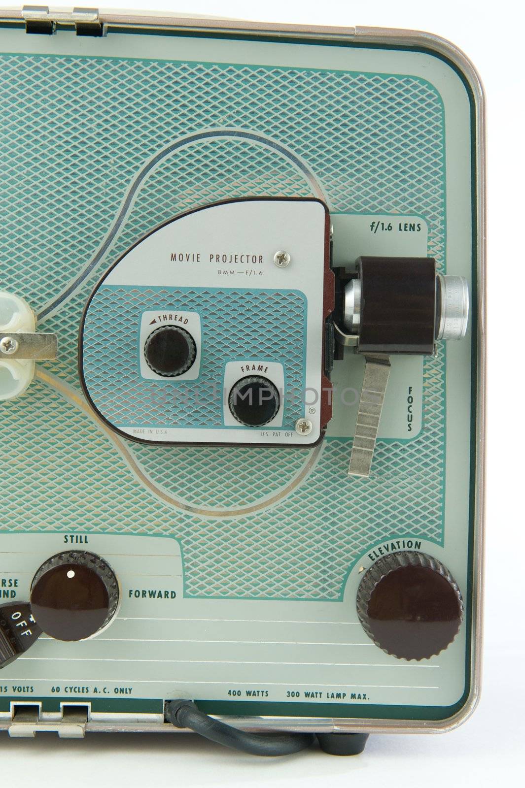 Vintage 8mm Home Movie Projector by pixelsnap
