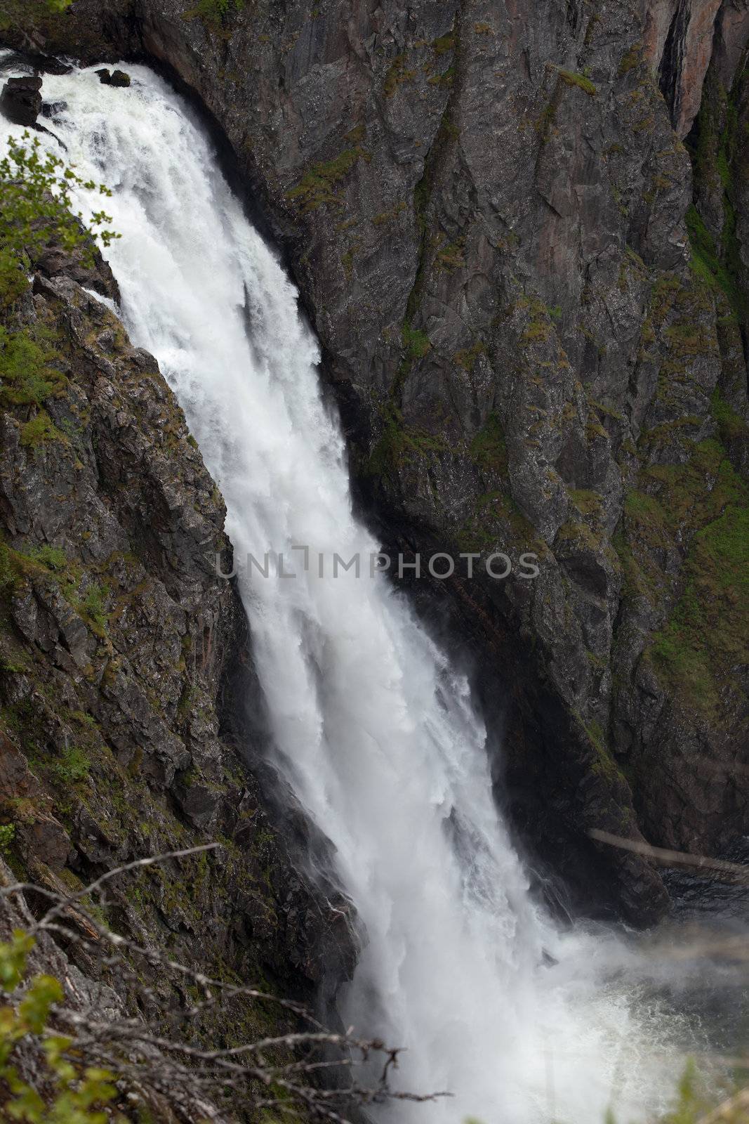 Rivers and waterfalls in Norway