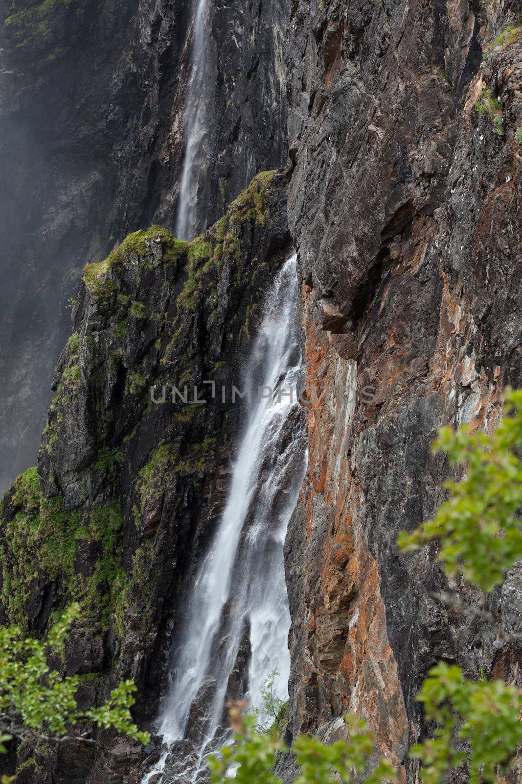 Rivers and waterfalls in Norway