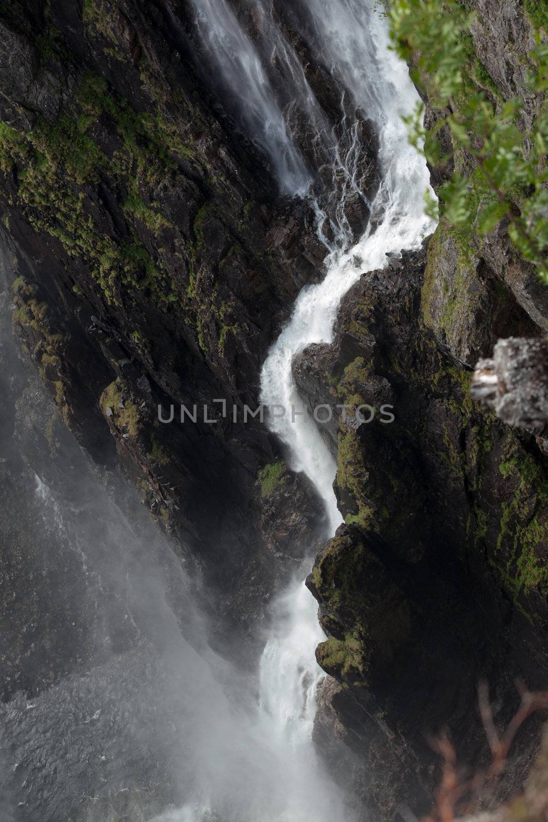 Rivers and waterfalls in Norway