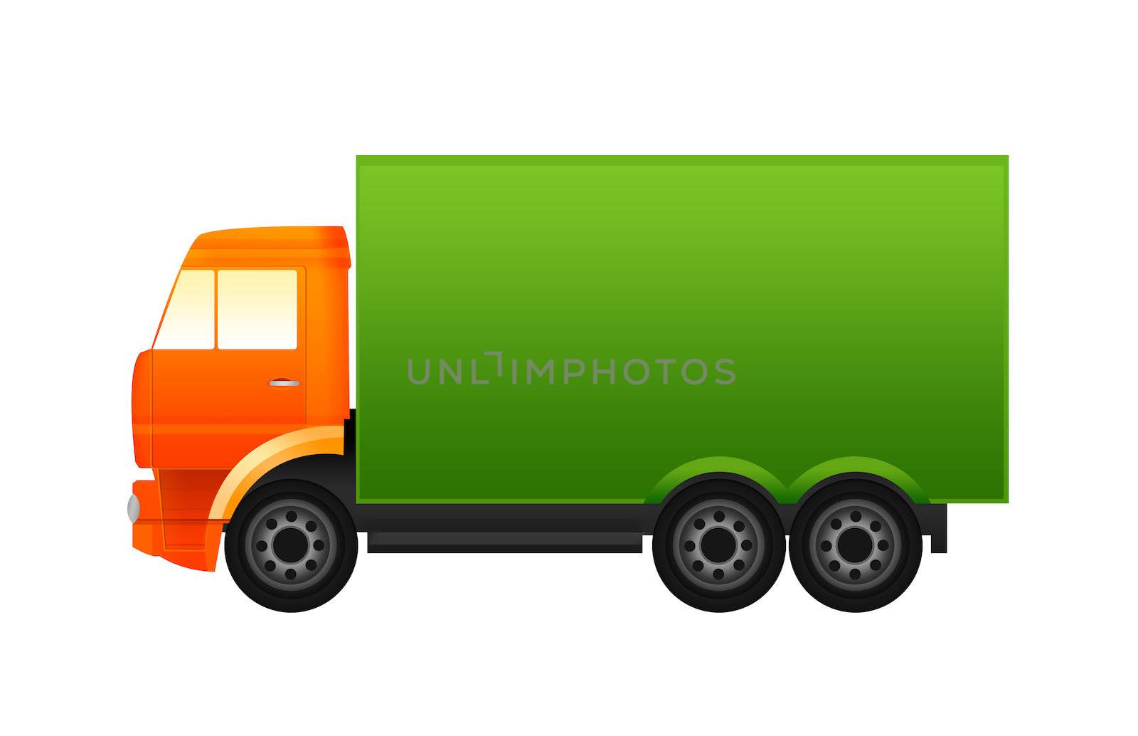 Colorful truck by Sportactive