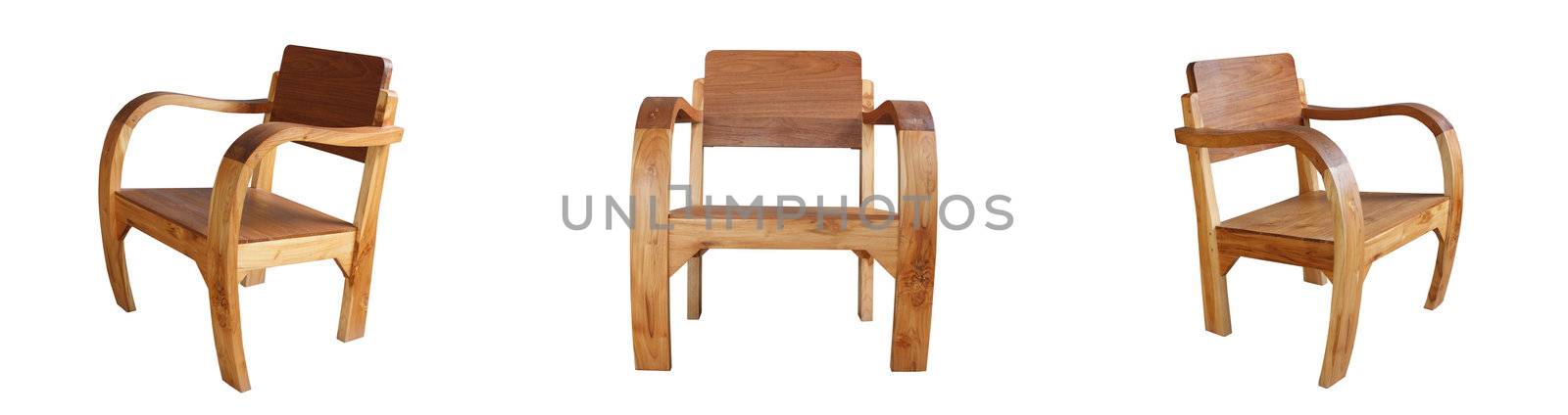 Wooden chairs