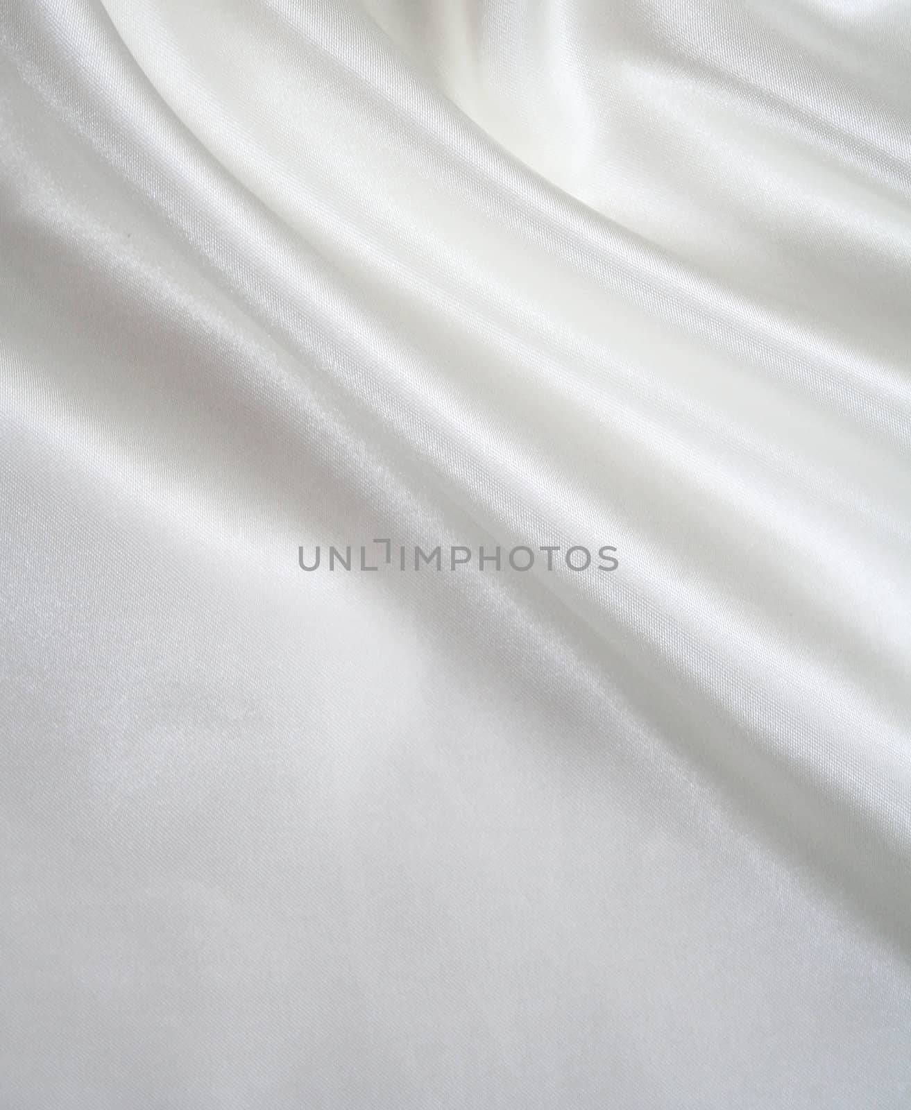 Smooth elegant white silk can use as background 