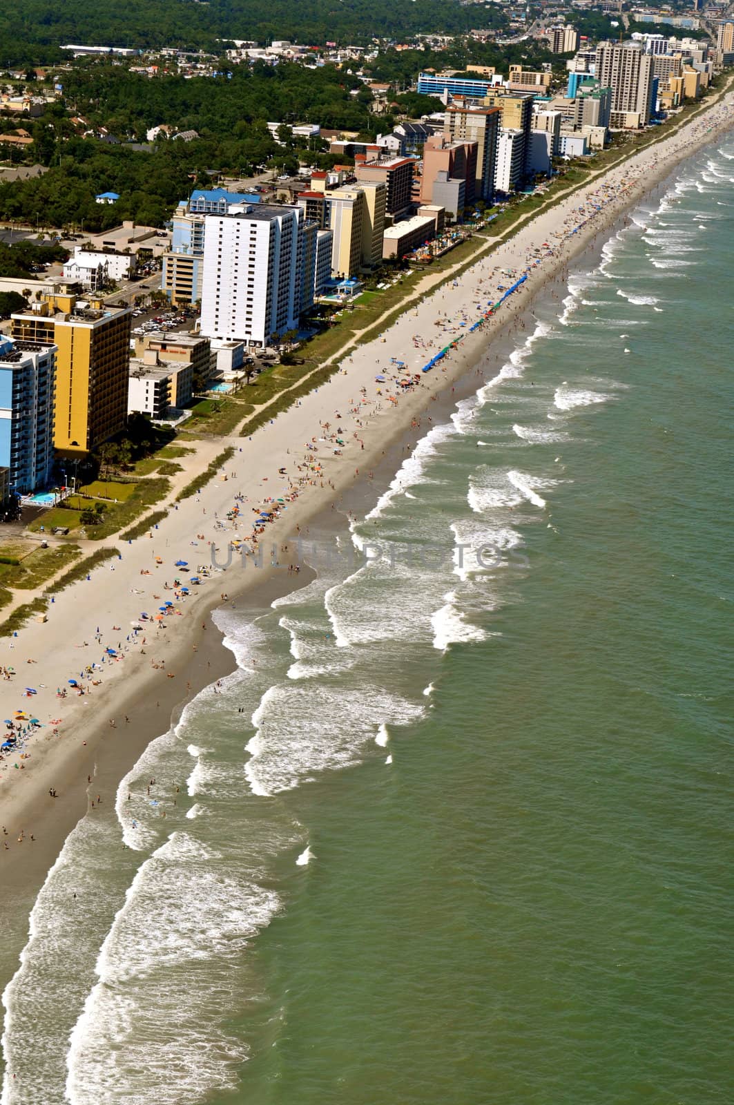 Myrtle Beach Coastline by RefocusPhoto