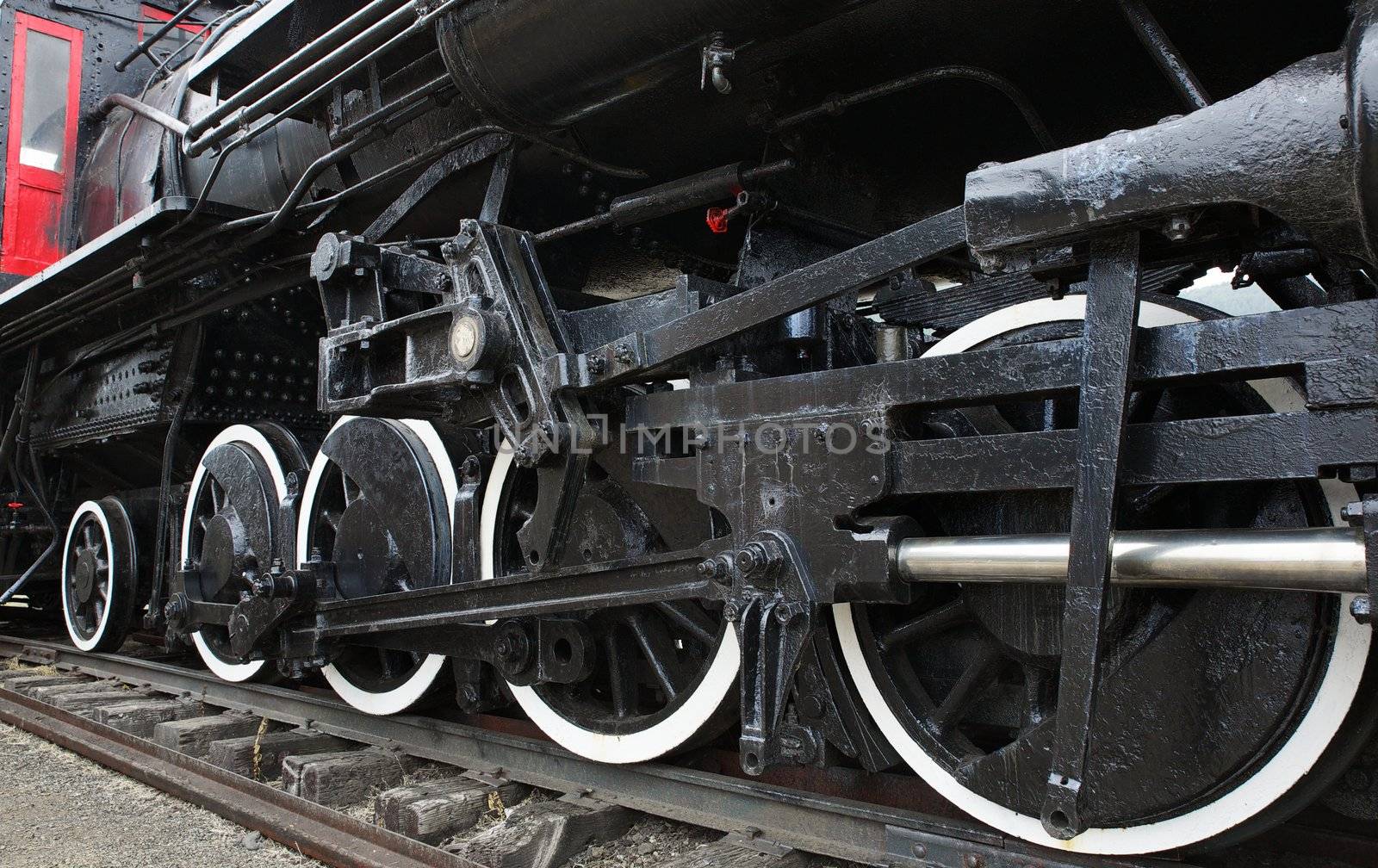 Old Steam Locomotive Train by bobkeenan